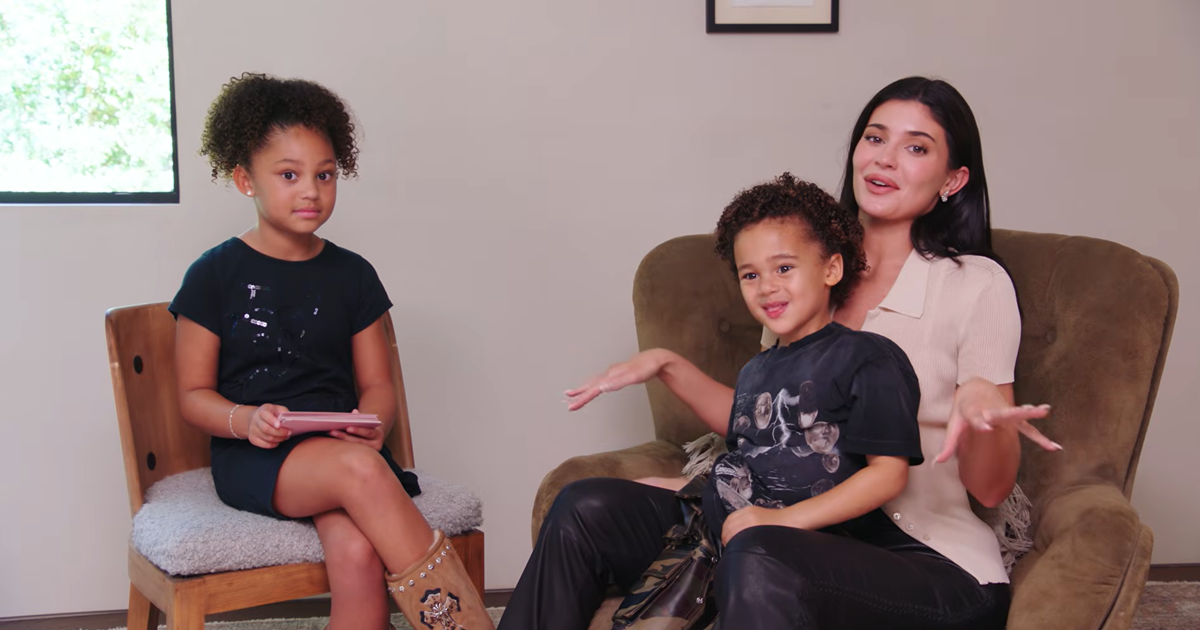 Kylie Jenner Has Her Kids Stormi & Aire Join Her for Rare Q&A on YouTube Kylie Jenner Has Her Kids Stormi & Aire Join Her for Rare Q&A on YouTube
