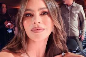 Sofia Vergara's Body-Hugging Laura Basci Lace Dress Is Covered in Sequins