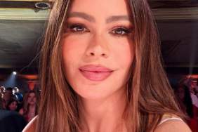 Sofia Vergara's Low-Cut David Koma Sequin Dress Barely Contains Her Curves