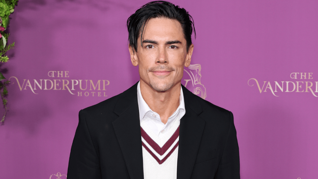 Tom Sandoval attends a public event as his legal dispute with Victoria Lee Robinson continues