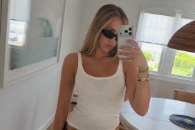 Tate McRae Risks It All in Calvin Klein Jacket Slipping off Her Shoulders