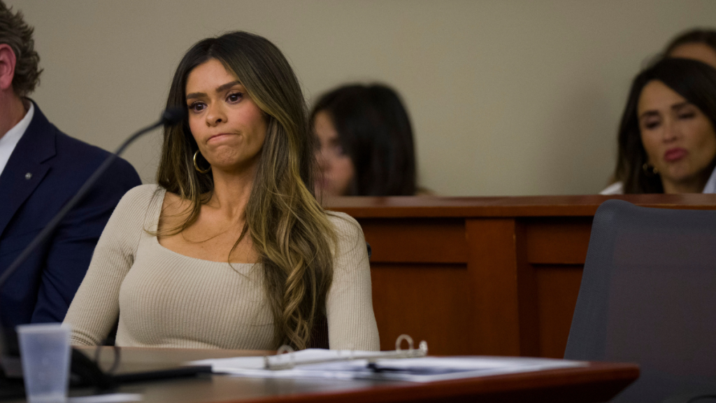 Taylor Frankie Paul in court amid her legal battle and stalking injunction case