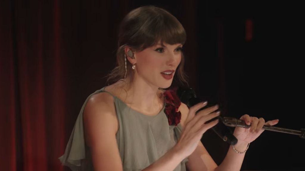 Taylor Swift Elevates See-Through Dress With $35K Retrouvai Earrings