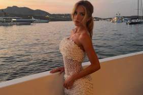Alix Earle's Plunging Rielli High-Cut Swimsuit Is Nothing but Cutouts