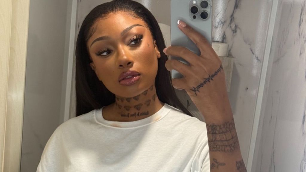 Megan Thee Stallion Takes High-Cut Swimsuit To Jaw-Dropping New Extreme