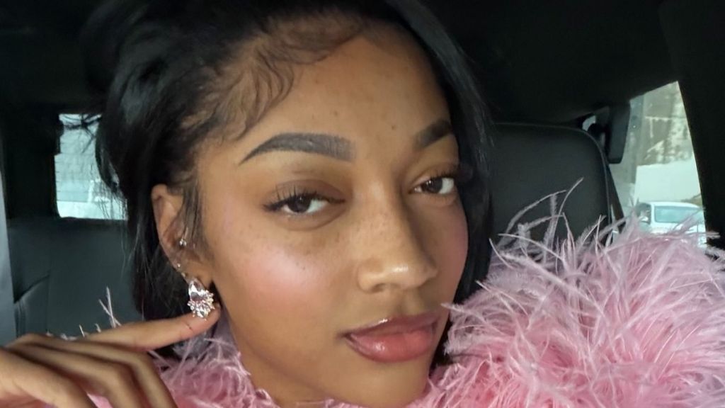 Angel Reese Rocks a Tube Top Smaller Than a Headband in Bold New Look