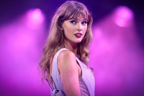 Taylor Swift's Ultra-Short Mini Dress Barely Skims Her Thighs in London