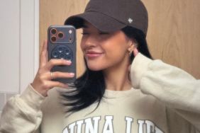 Becky G's Micro Shorts Ride High on Her Thighs Under Willy Chavarria Jacket