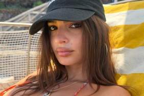 Emily Ratajkowski Nearly Spills Out of a Tiny String Bikini That Barely Holds Together