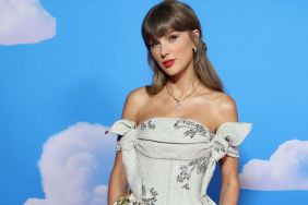 Taylor Swift's Plunging Delphine Micro Minidress Rides High on Her Thighs