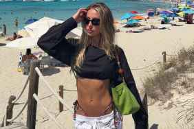 Alix Earle Takes a Dip in Tiny Agua Bendita Bikini That Barely Hangs On