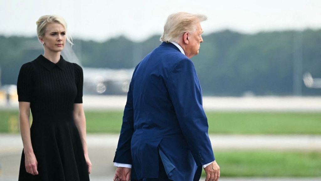 Donald Trump’s Catering-Truck Escape Included Natalie Harp but No Cabinet Officials