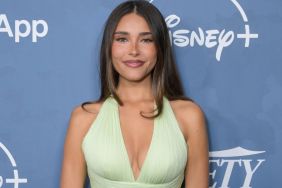 Madison Beer's Plunging Geyanna Youness Micro Minidress Rides High