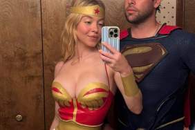 Sydney Sweeney Becomes Wonder Woman in Plunging Poster Girl Bodysuit