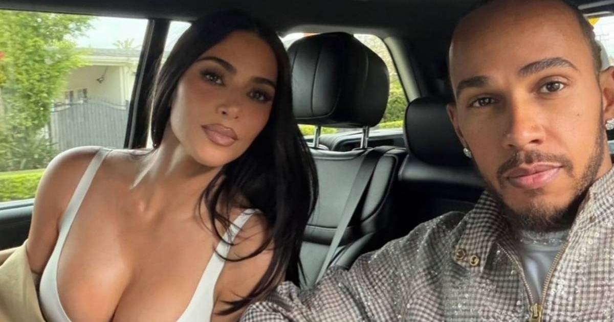 Kim Kardashian & Lewis Hamilton’s Loved-Up Photos Reveal&hellip;