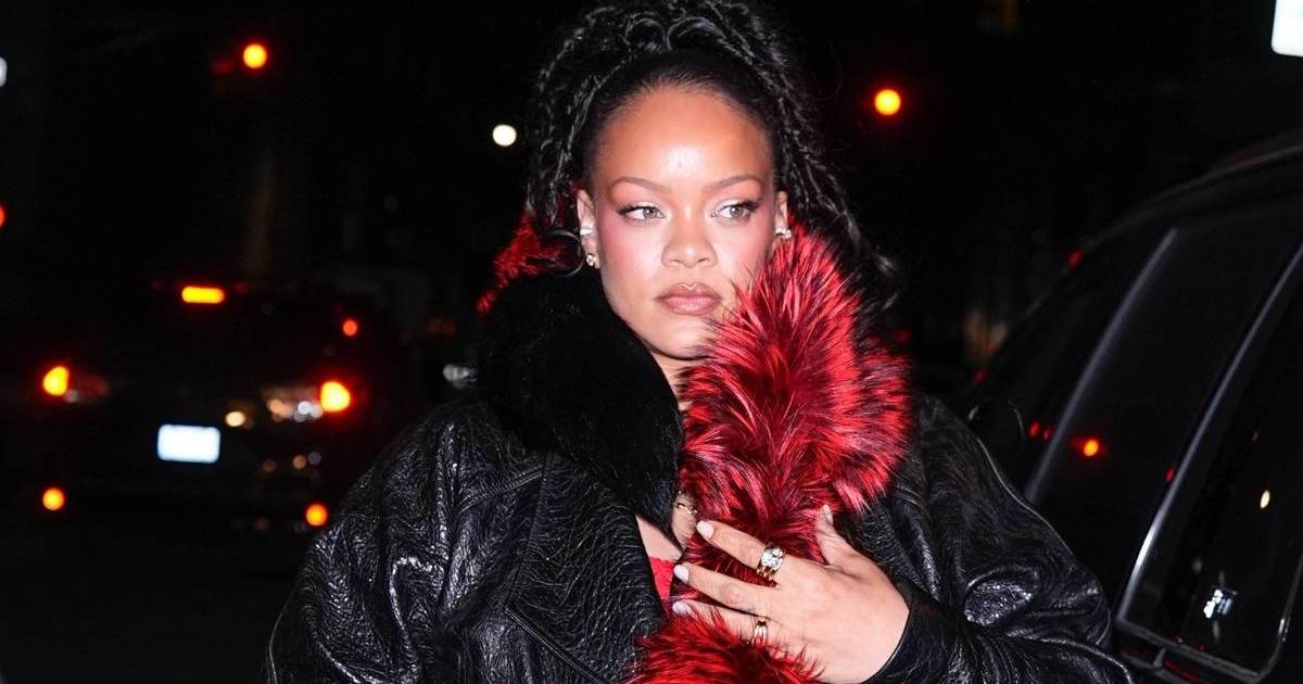 Rihanna Poses Topless in Nothing but a Custom Dior Shawl for Elle