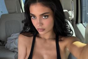 Kylie Jenner's Ultra-Low-Rise Alo Micro Shorts Ride Up Her Thighs