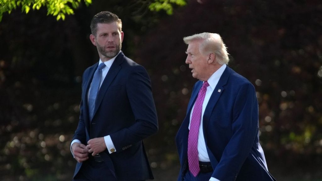 Eric Trump’s Donald Trump Family Photo Has the Internet Crying ‘Fake’