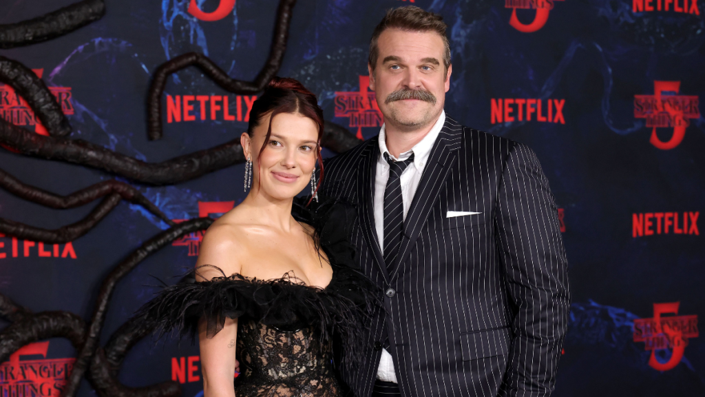 David Harbour and Millie Bobby Brown reunite for a new Netflix spy thriller