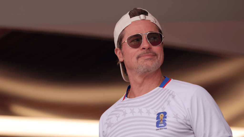 Brad Pitt discusses how artificial intelligence could help mid-budget films get made