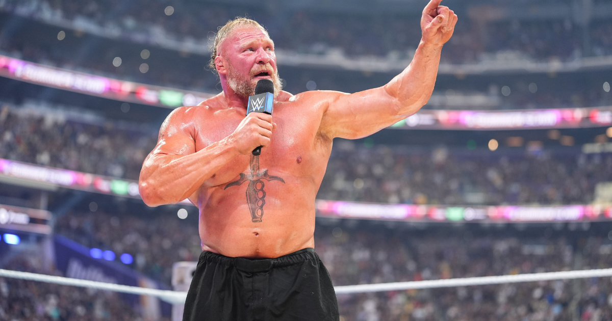 Brock Lesnar Sparks UFC Return Speculation After WWE Retirement Brock Lesnar Sparks UFC Return Speculation After WWE Retirement