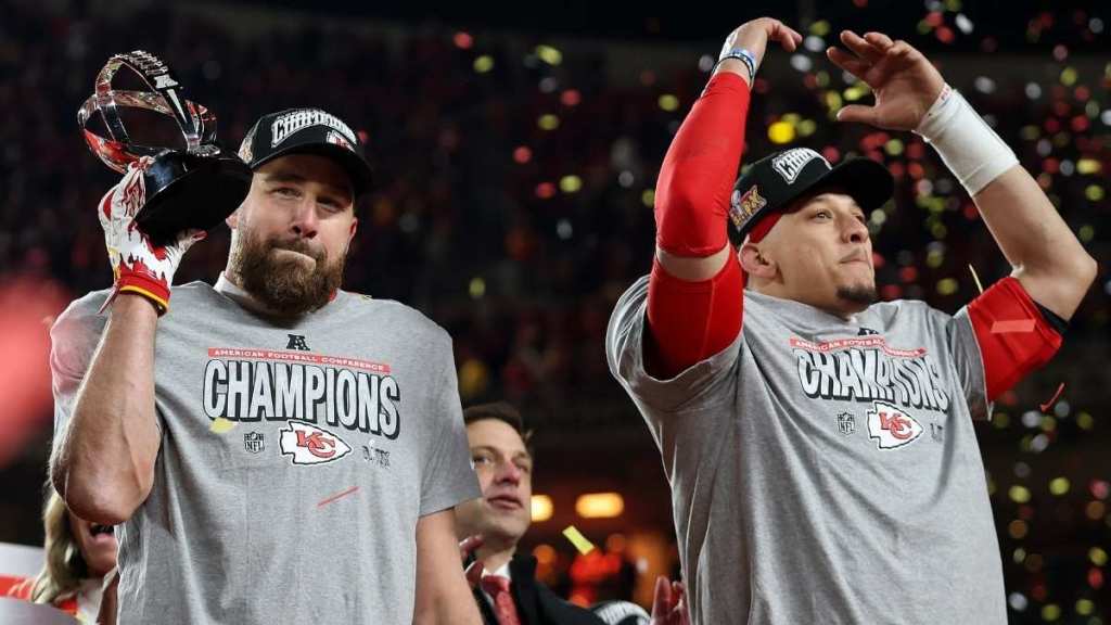 Travis Kelce’s Patrick Mahomes Impression Has Everyone Saying the Same Thing