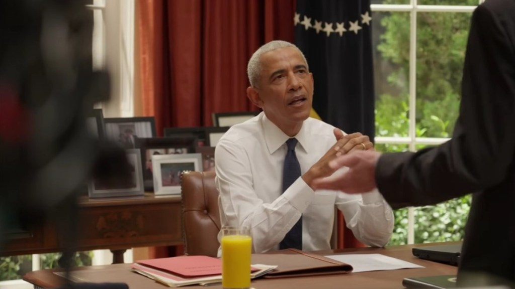 Barack Obama’s Famous Tan Suit Is Back With a Very Unexpected Origin Story