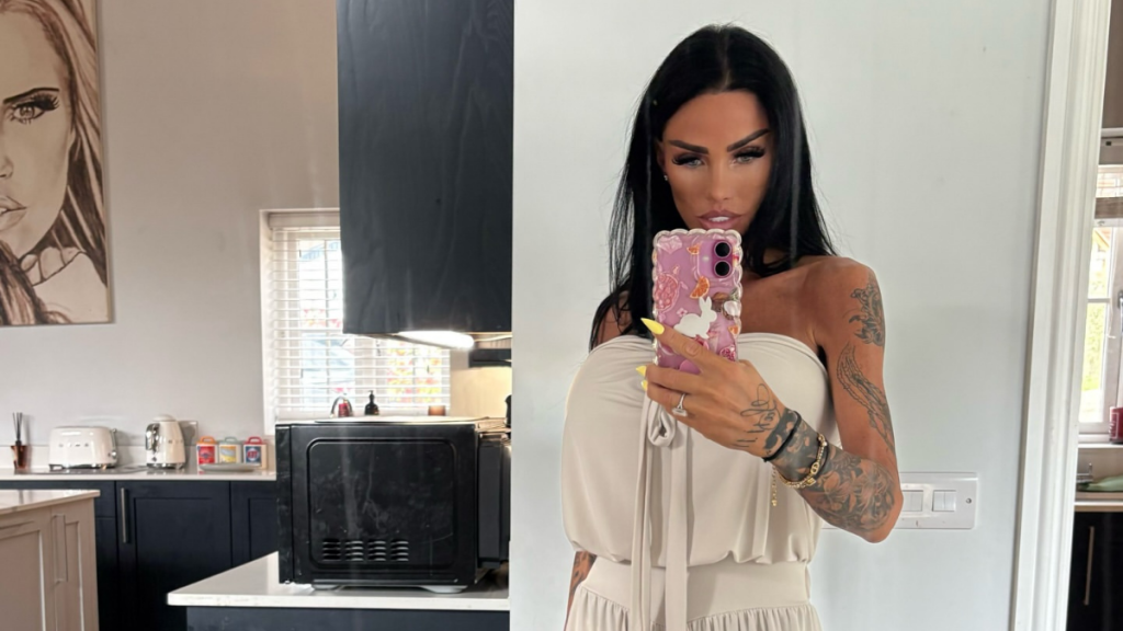 Katie Price Ditches Wedding Ring to Party Wildly in Skimpy Outfit