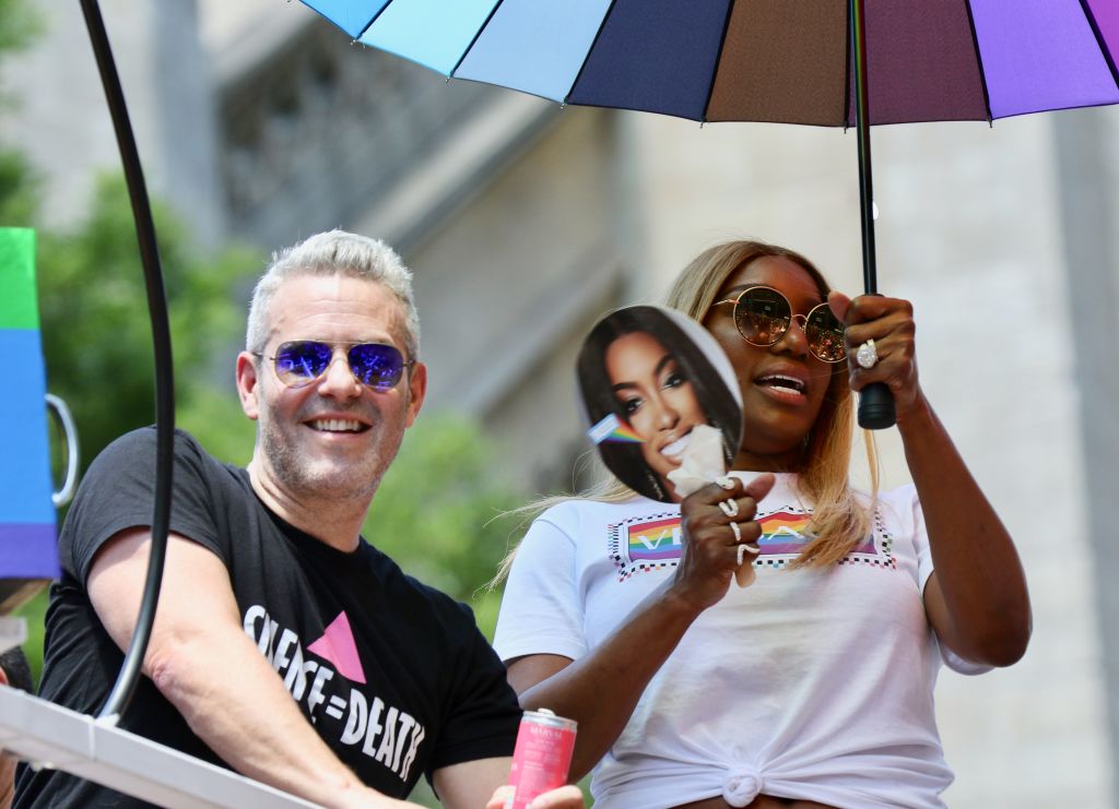 Andy Cohen and NeNe Leakes 