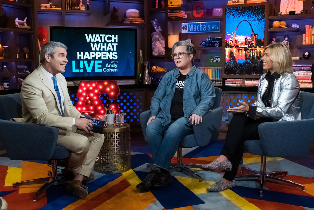 Andy Cohen, Rosie O'Donnell, & Captain Sandy Yawn