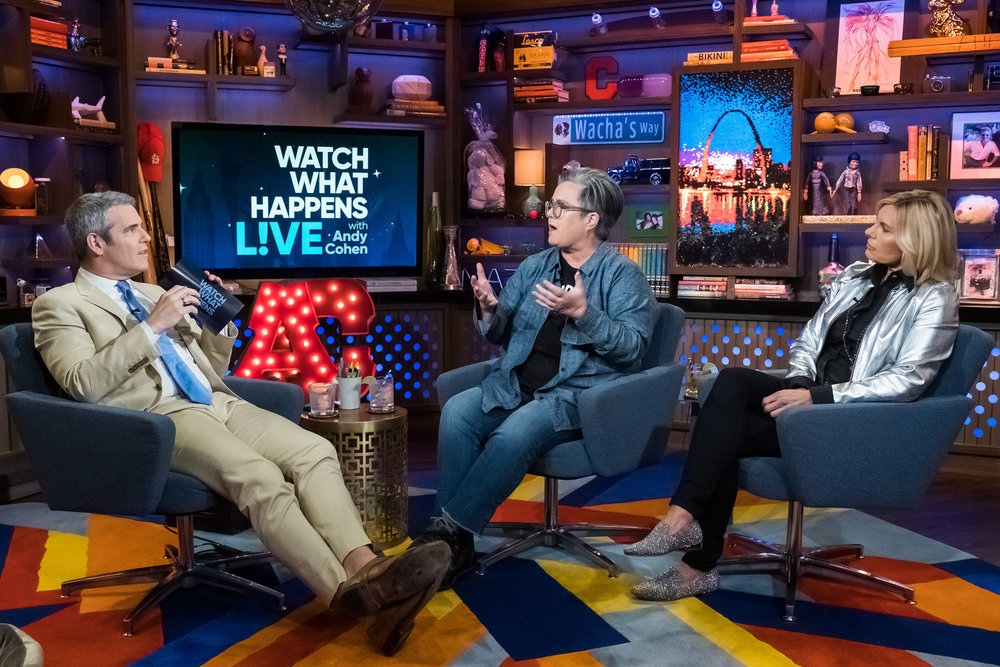 Andy Cohen, Rosie O'Donnell, & Captain Sandy Yawn