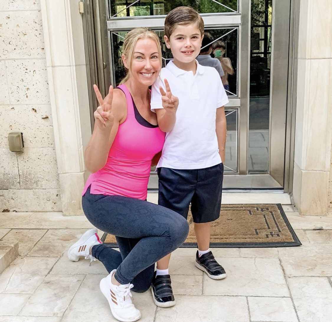 Stephanie Hollman & Her Son Cruz