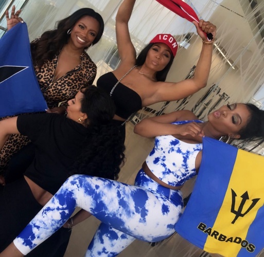 Kandi Burruss, Marlo Hampton, Tanya Sam, & Porsha Williams