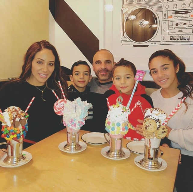 Melissa & Joe Gorga With Their Kids