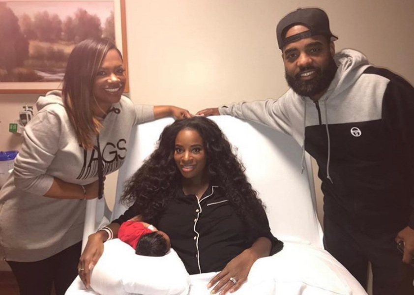 Kandi Burruss, Shamea Morton, & Todd Tucker