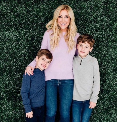 Stephanie Hollman With Her Sons