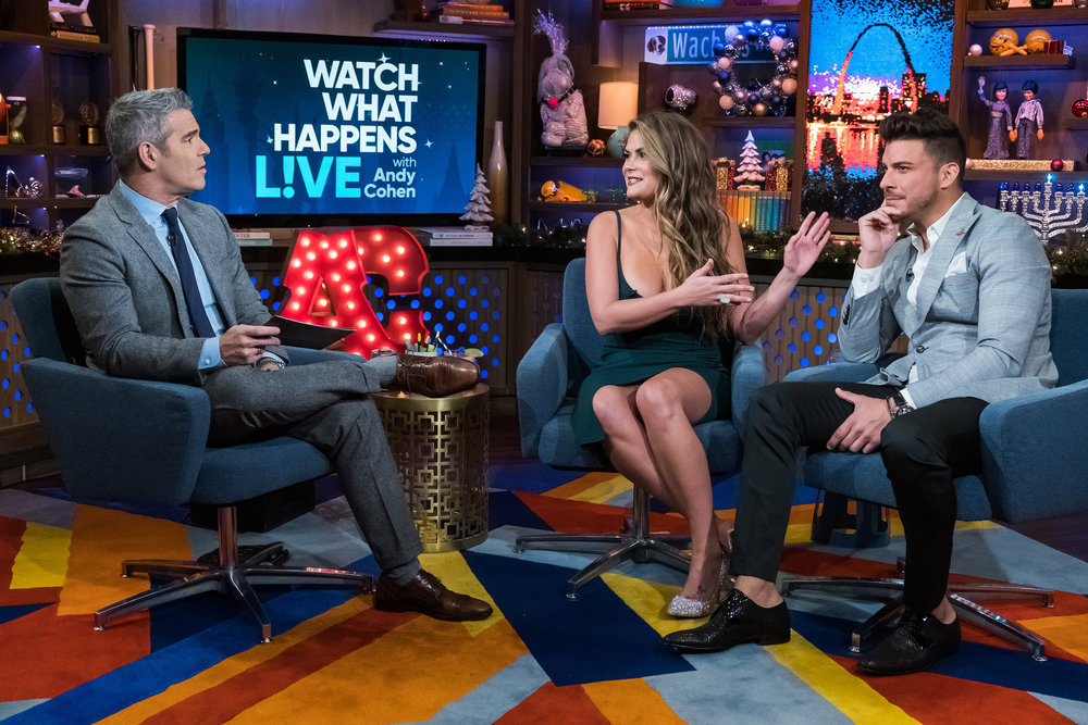 Andy Cohen, Brittany Cartwright & Jax Taylor