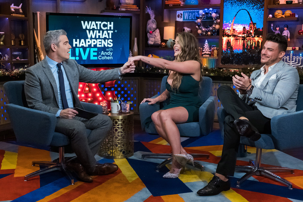 Andy Cohen, Brittany Cartwright & Jax Taylor