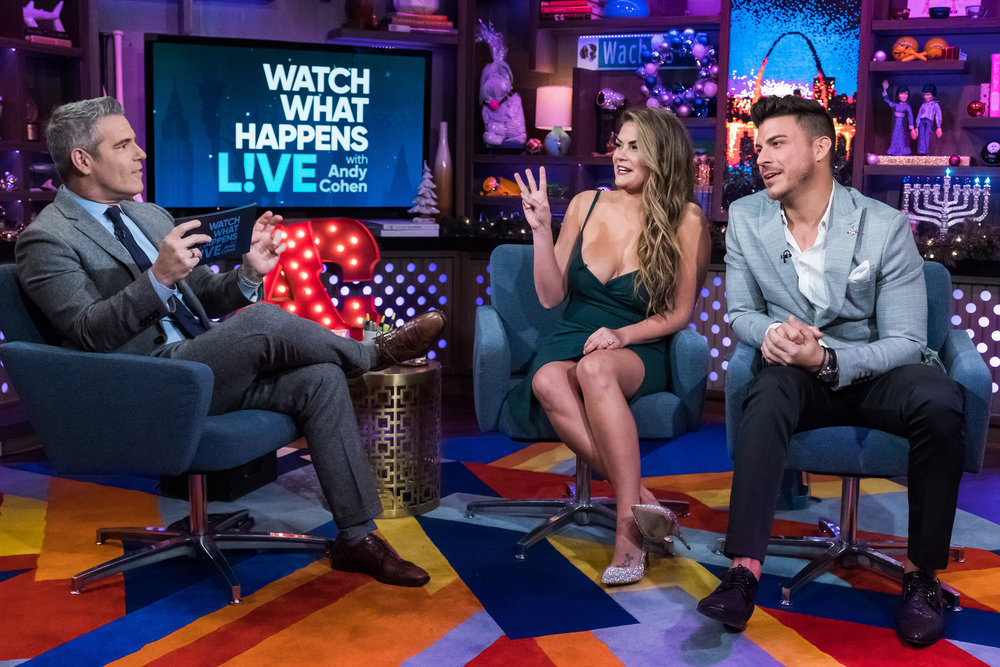 Andy Cohen. Brittany Cartwright, & Jax Taylor