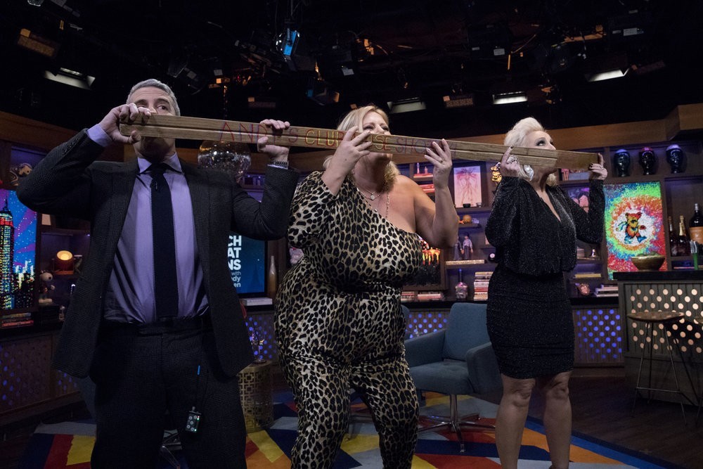 Andy Cohen, Bridget Everett, & Margaret Josephs 