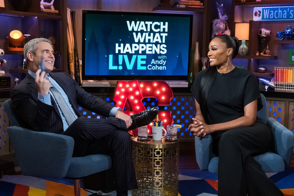 Andy Cohen & Cynthia Bailey