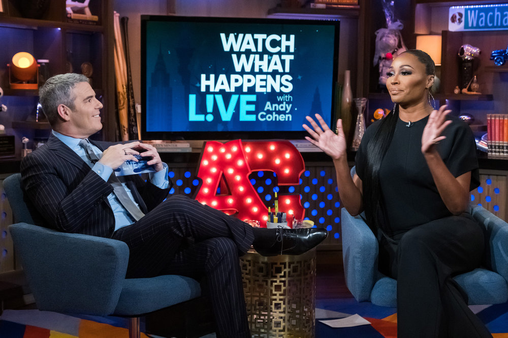 Andy Cohen & Cynthia Bailey