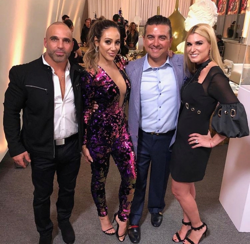 Joe & Melissa Gorga With Buddy & Lisa Valastro