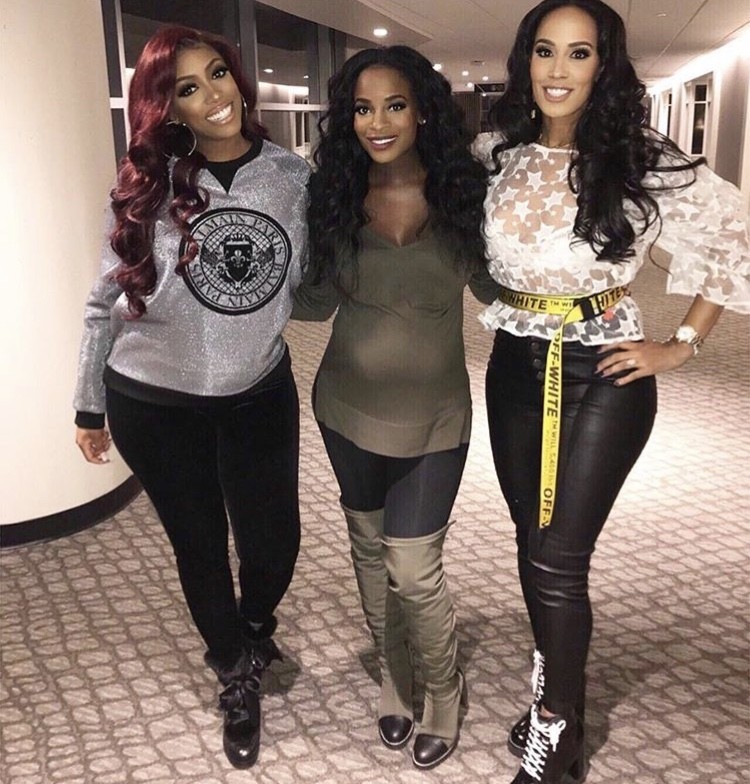 Porsha Williams, Shamea Morton, & Tanya Sam