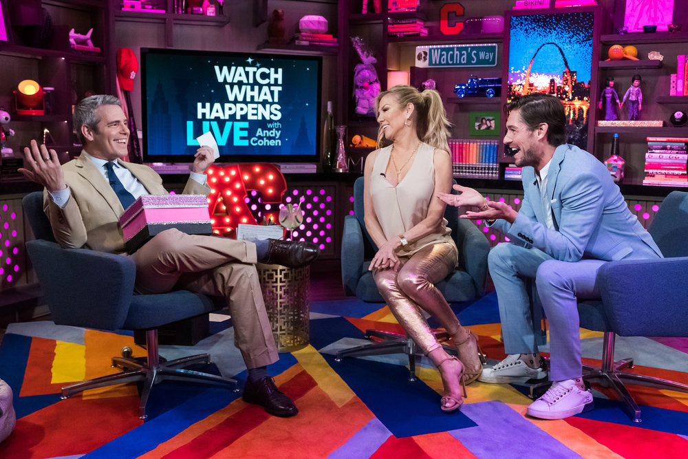 Andy Cohen, Ramona Singer, & Craig Conover