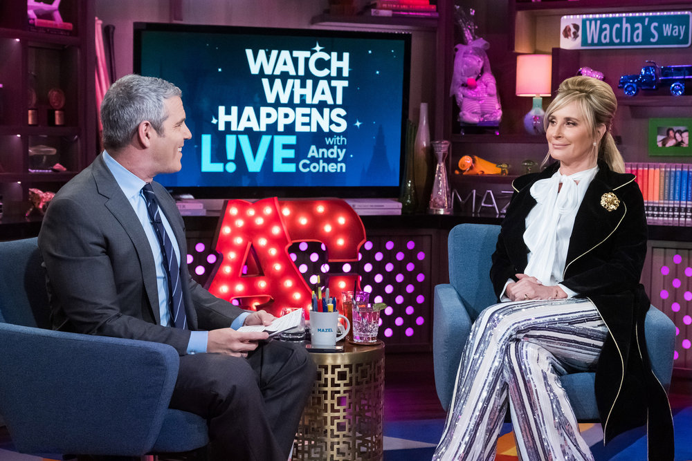 Andy Cohen, Sonja Morgan, & Antoni Porowski