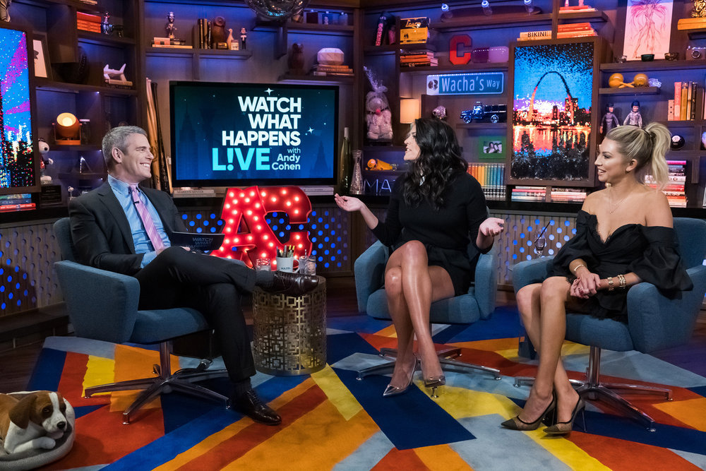 Andy Cohen, Cecily Strong, & Stassi Schroeder