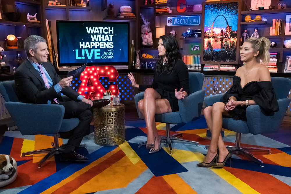 Andy Cohen, Cecily Strong, & Stassi Schroeder