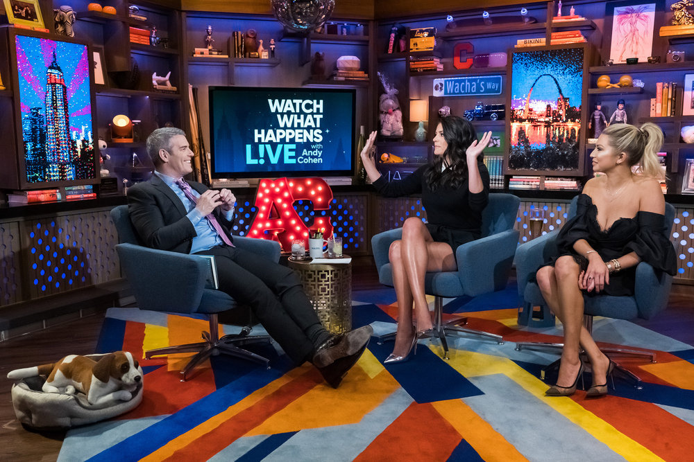 Andy Cohen, Cecily Strong, & Stassi Schroeder