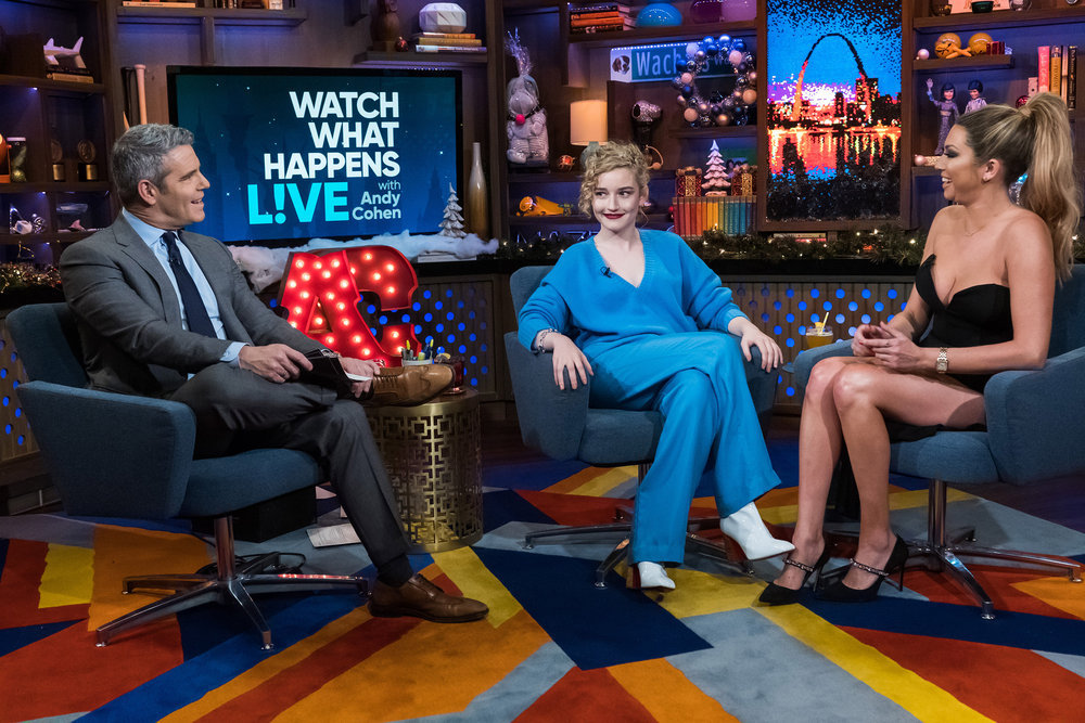 Andy Cohen, Julia Garner & Stassi Schroeder